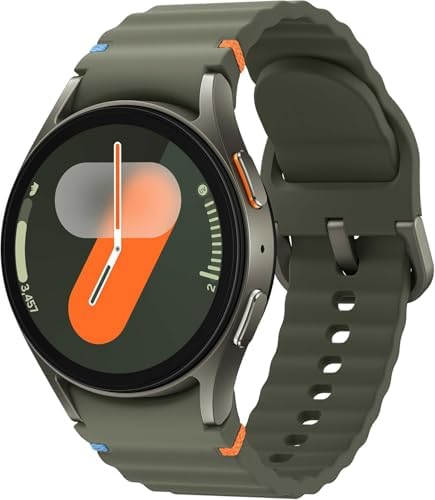 Samsung Galaxy Watch 7 40mm Bluetooth Smartwatch w/Energy Score, Wellness Tips, Heart Rate Tracking, Sleep Monitor, Fitness Tracker, 2024, Green (Renewed)