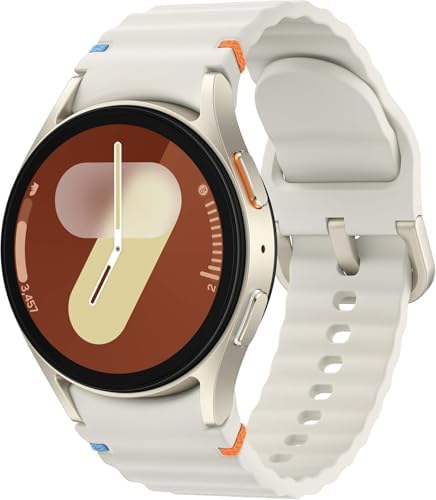 SAMSUNG Galaxy Watch 7 40mm Bluetooth Smartwatch w/Energy Score, Wellness Tips, Heart Rate Tracking, Sleep Monitor, Fitness Tracker, 2024, Cream (Renewed)