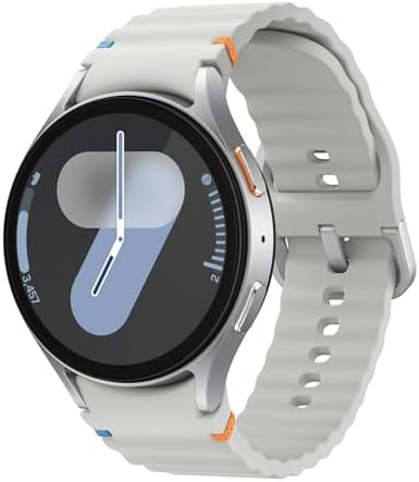 SAMSUNG Galaxy Watch 7, 44mm, WiFi, Bluetooth, Silver (Renewed)