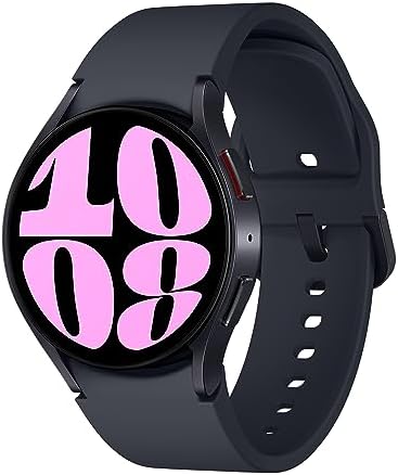 SAMSUNG Galaxy Watch 6 44mm LTE Smartwatch, Fitness Tracker, Personalized HR Zones, BIA Sensor for Health Wellness Insights, Big Screen, US Version, Graphite (Renewed)