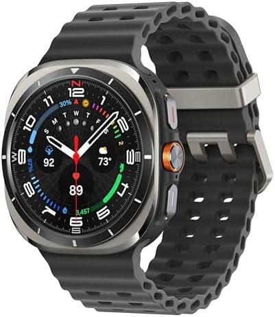 Samsung Galaxy Watch Ultra (2025) 47mm LTE Smartwatch, Titanium Casing, Advanced...