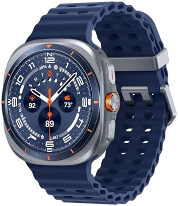 Samsung Galaxy Watch Ultra (2025) 47mm LTE Smartwatch, Titanium Casing, Advanced...