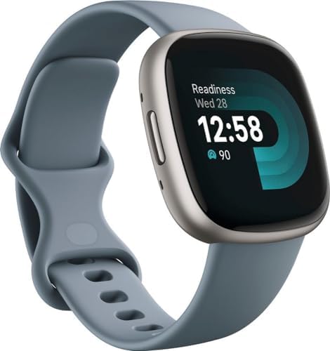 Fitbit Versa 4 Fitness Smartwatch with Daily Readiness, GPS, 24/7 Heart Rate, 40...