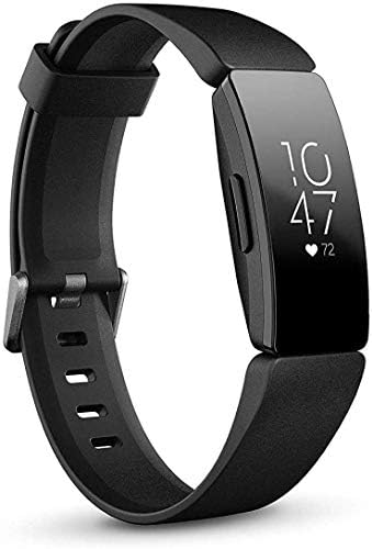 Fitbit Inspire HR Heart Rate & Fitness Tracker, One Size (S & L bands included),...