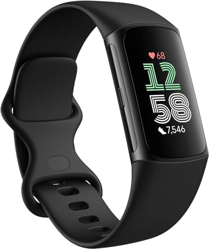 Fitbit Charge 6 Activity Tracker Heart Rate Monitoring, 7-Day Battery, Integrate...