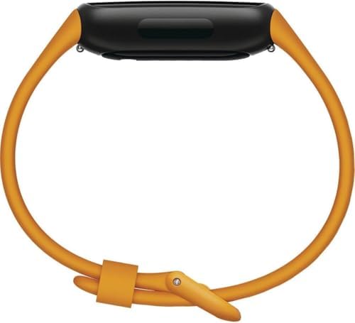 Google Fitbit Inspire 3 - Morning Glow/Black - Small and Large Bands | Stress management, sleep tracking, 24/7 heart rate, 3-month Google Health Premium membership included, small and large bands