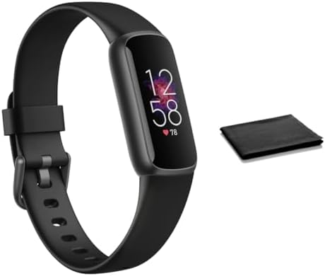 Fitbit Luxe Fitness, Activity & Wellness Tracker – Stress, Sleep & 24/7 Heart Ra...