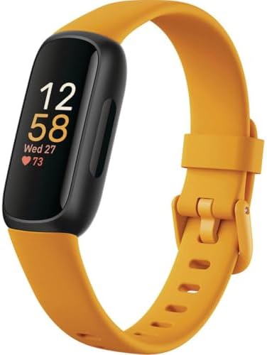 Fitbit Inspire 3 Health &-Fitness-Tracker with Stress Management, Workout Intens...