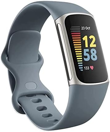 Fitbit Charge 5 Advanced Fitness, Health Tracker with Built-in GPS, Stress Manag...