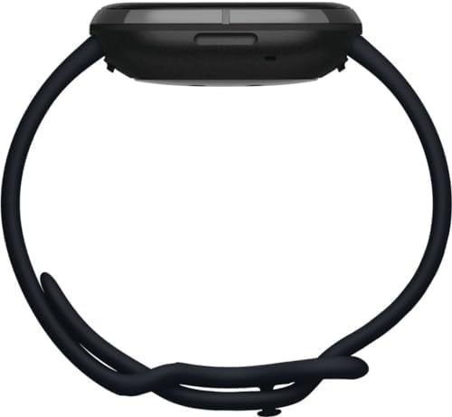 Fitbit Sense Advanced Smartwatch with Tools for Heart Health, Stress Management & Skin Temperature Trends, Carbon/Graphite, One Size (S & L Bands Included) (Renewed)