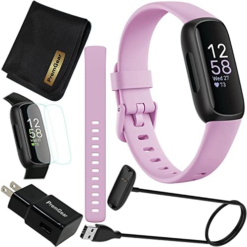 Fitbit Inspire 3 Health & Fitness Activity Tracker (Lilac Bliss) with Workout In...