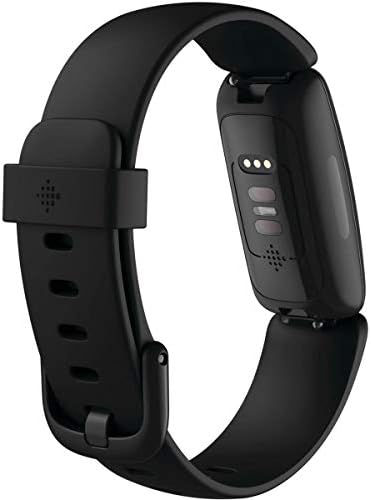 Fitbit Inspire 2 Health & Fitness Tracker with a Free 1-Year Premium Trial, 24/7 Heart Rate, Black/Black, One Size (S & L Bands Included) (Renewed)