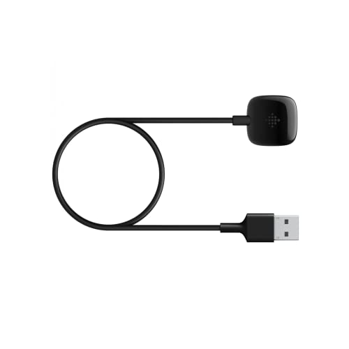 Fitbit Smartwatch Charging Cable for Sense 2, Sense, Versa 4 and Versa 3, Offici...