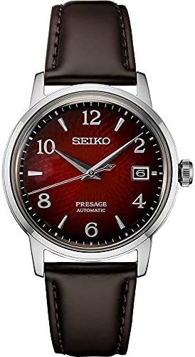 SEIKO Presage Cocktail Time Automatic Watch for Men | Patterned & Gradated Dial,...