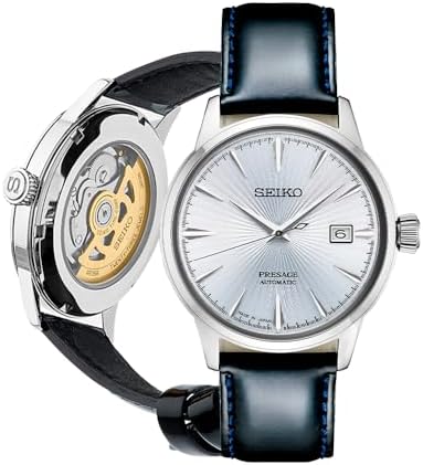 SEIKO Presage Cocktail Time Automatic Watch for Men | Patterned & Gradated Dial,...