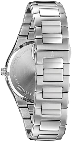Bulova Classic Stainless Steel Multi-Function Diamond Accent Mens Watch