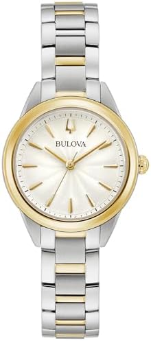 Bulova Ladies Classic Sutton Two-Tone Stainless Steel Bracelet Watch | 28mm | 98L277