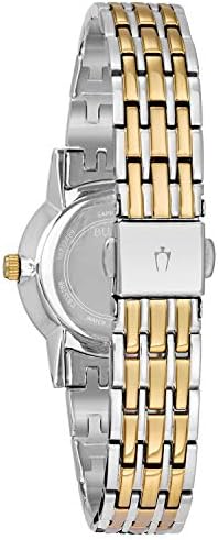 Bulova Classic Quartz Ladies Watch, Stainless Steel Diamond