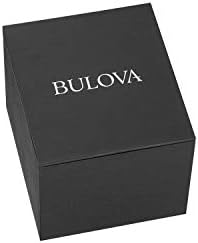 Bulova Men's Classic Stainless Steel 3-Hand Date Calendar Quartz Watch, Grey Dial with Roman Numeral Markers Style: 96B261