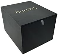 Bulova Men's Marine Star Series A Black and Rose Gold Ion-Plated Stainless Steel 6-Hand Chronograph Quartz Watch, Black Silicone Strap Style: 98B278
