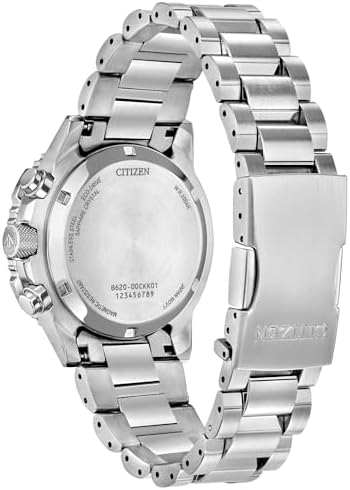 CITIZEN Eco-Drive Promaster Navihawk Silver-Tone Dial Stainless Steel Bracelet Watch 40mm - CA4660-61A