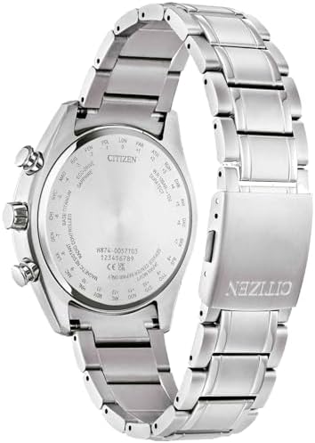 Citizen Eco-Drive Tsuki-yomi A-T Green Dial Super Titanium Watch 43mm - BY1010-57X