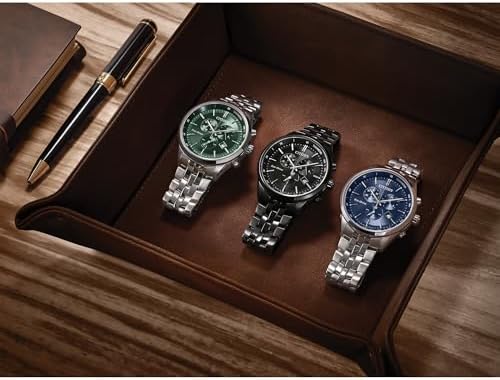 Citizen Men's Classic Corso Eco-Drive Watch, Chronograph, 12/24 Hour Time, Date, Sapphire Crystal