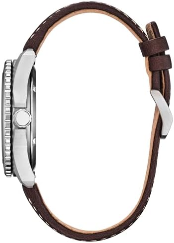 Citizen Men's Eco-Drive Brycen Sport Casual Watch, Silver-Tone Super Titanium Case, 3 Hand, Date