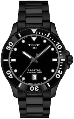 Tissot Seastar 1000 Quartz 40mm Black for Men