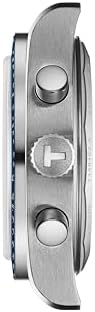 Tissot PR516 Chronograph, Swiss Mechanical Watch for Men, Stainless Steel Case and Bracelet, Valjoux, 41 mm, T1494621101100