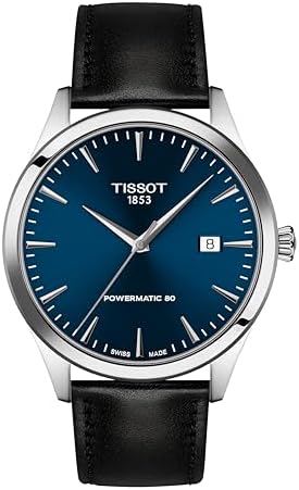 Tissot Classic Dream 40mm, Swiss Automatic Watch for Men, Stainless Steel Case, Blue Dial, T1584071604100