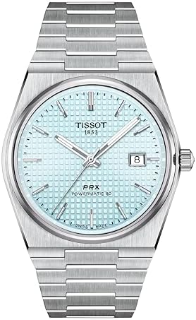 Tissot PRX Powermatic 80 316L Stainless Steel case, Swiss Automatic Watch for Me...