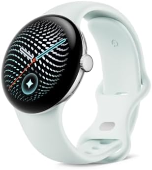 Google Pixel Watch 5 (41mm) - Android Smartwatch - Fog - Wi-Fi Gemini Intelligence, domed display, comprehensive health and fitness tracking