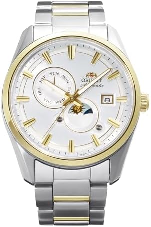 Orient Contemporary Stretto Day-Night Automatic White Dial Men's Watch RA-AK0312S30B