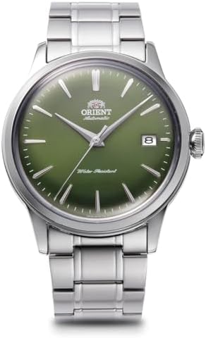 Orient Watch Bambino Automatic Watch, Mechanical, Automatic, Japanese Manufacturer Warranty, Grass Green, Bracelet Type Japan Import New
