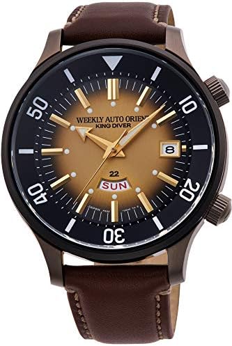 Orient King Diver Automatic Brown Dial Men's Watch RA-AA0D04G0HB