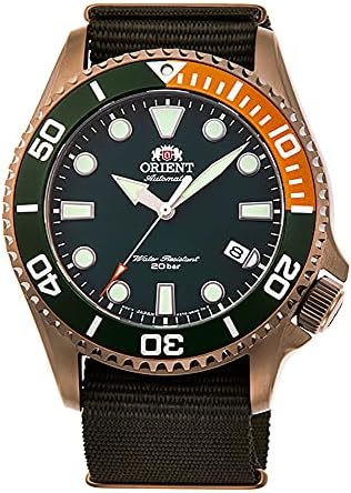 Orient Men's Japanese Automatic/Hand Winding 200 M Diver Style Watch RA-AC0K