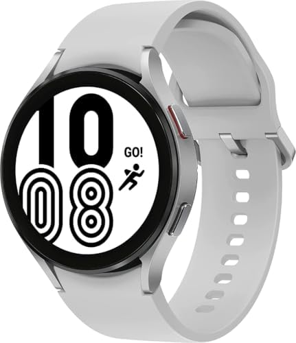 Samsung Galaxy Watch4 44mm Smartwatch, Fitness, Running, Sleep Cycles, GPS Fall Detection, LTE, US Version, Silver