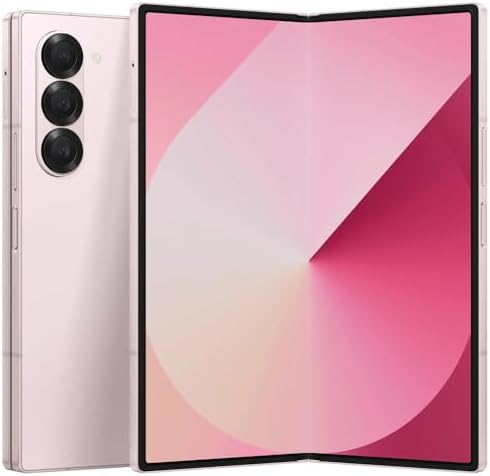 Samsung Galaxy Z Fold 6, 256GB, Pink - Locked to AT&T (Renewed)