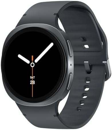 Samsung Galaxy Ai Watch 8 Latin American Version Sm-L320 (40mm) Bluetooth Wellness Tips Heart Rate Sleep to Workout Fitness Tracker (Dark Gray SM-L320NDAALTA)
