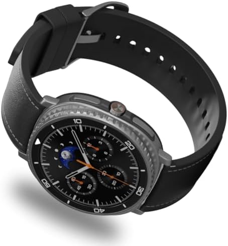 Samsung Galaxy Watch 8 Classic | 46mm, Rotating Bezel | AI Smartwatch w/ 1.34" AMOLED, Wi-Fi, Bluetooth, GPS Fitness Tracker, IP68 | International Latin Model (No Warranty) L500 | w/Charger Cube,