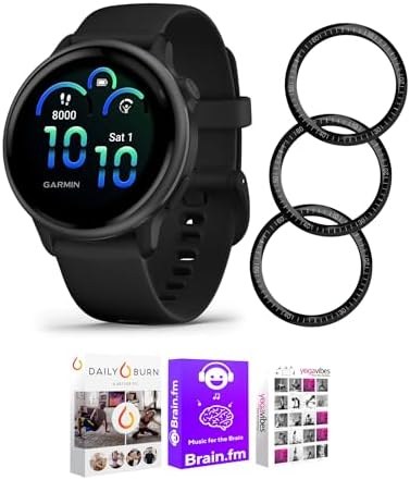 Garmin Vivoactive 6 GPS Smartwatch (Slate with Black Band)