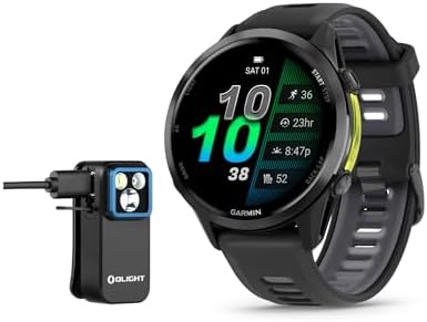 Garmin Forerunner 570-42mm GPS Smartwatch (Black) Bundle