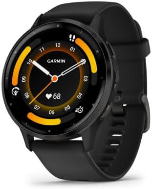 Garmin Venu 3, Premium Fitness Smartwatch, 45mm, Black