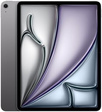 Apple iPad Air 13-inch (M4): Liquid Retina Display, 1TB, 12MP Front/Back Camera, Wi-Fi 7 with Apple N1, Touch ID, All-Day Battery Life — Space Gray