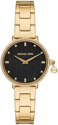 Michael Kors Pyper Women's Watch, Stainless Steel Watch for Women with Steel, Leather, or Silicone Band