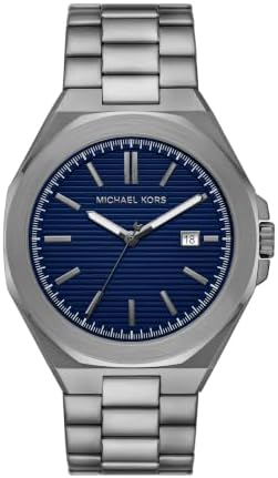 Michael Kors Callum Three-Hand Date Gunmetal Stainless Steel Men's Watch (Model: MK9290)