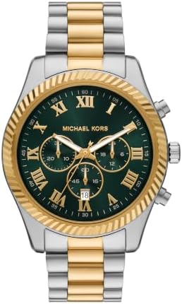 Michael Kors Lexington Chronograph Two-Tone Stainless Steel Men's Watch (Model: MK9277)