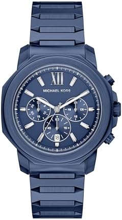 Michael Kors Prescott Stainless Steel Bracelet or Silicone Band Men's Watch