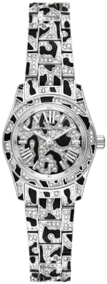 Michael Kors Lexington Three-Hand Animal Print Stainless Steel Women's Watch (Model: MK7640)